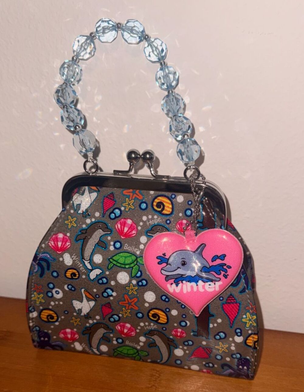 Dolphin Tale Sparkle Purse Hope Winter